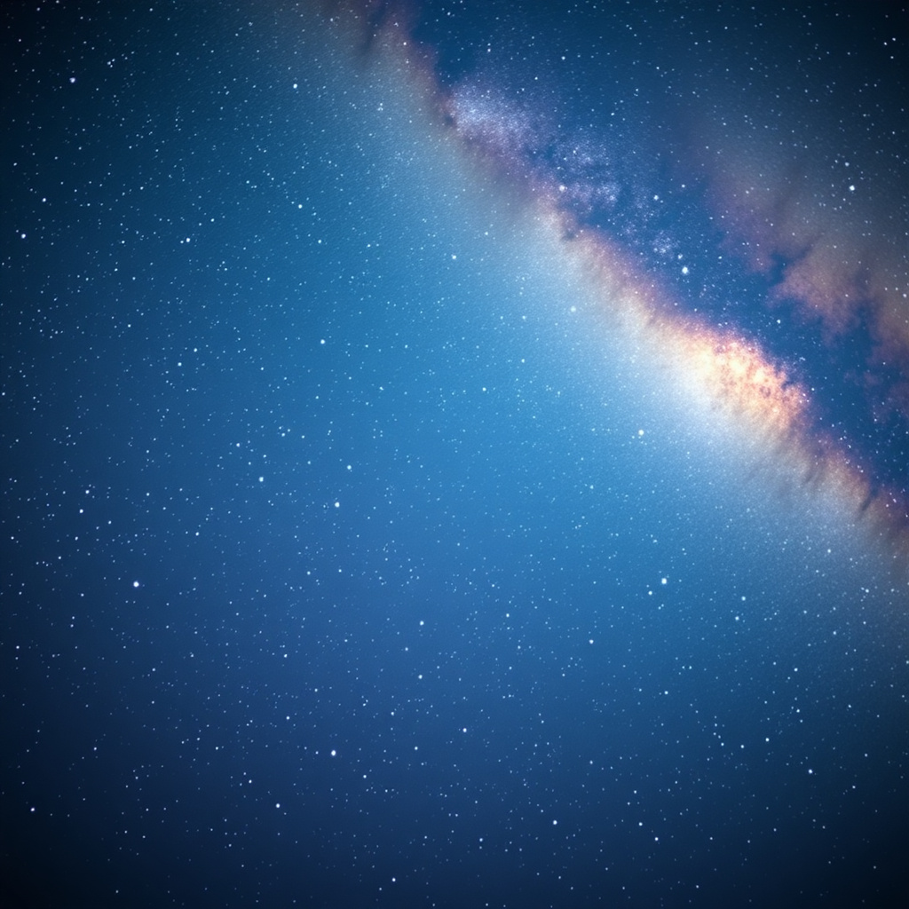 Cinematic Starry Sky Background